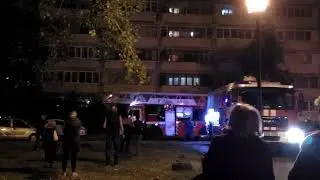 Пожар На Дьяконова 30А 13 этаж