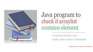 java program to check if arraylist contains element