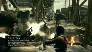Resident Evil 5 PC benchmark - All low settings