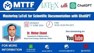 Mastering LaTeX for Scientific Documentation with ChatGPT | LeTeX | Scientific Documentation |