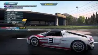 Need For Speed Most Wanted (2012) [Xbox 360]: Porsche 918 Spyder Gameplay