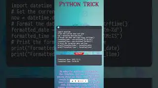 Date and Time Formatting Trick in Python: Mastering the Art of Custom Date Representations