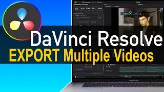 DiVinci Resolve Tutorial - Export Multiple Videos From One Long Video | Batch Exporting