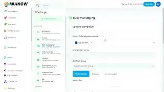 how to send messages with name variables in wanow