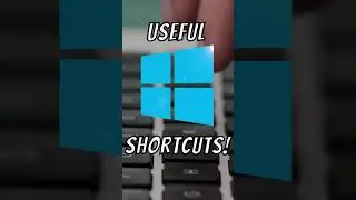 Very Useful Windows Shortcuts! Part 1