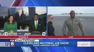 Kenny's got his eye on the sky previewing the 2024 Cleveland National Air Show
