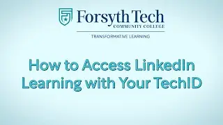 How to Access LinkedIn Learning with Your TechID