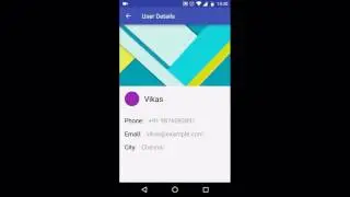 Android Lollipop Activity Transitions Demo