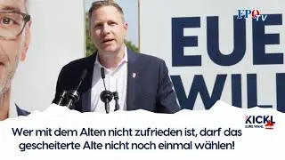 Wer mit dem Alten nicht zufrieden ist, darf das gescheiterte Alte nicht noch einmal wählen!