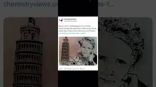 Marie Curie’s trip to Italy