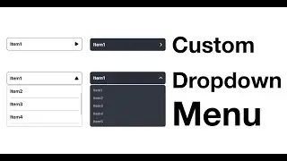 SwiftUI Custom  Dropdown Menu with animation
