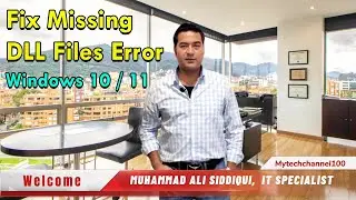 How To Fix Windows Dll Error | MyTechchannel100