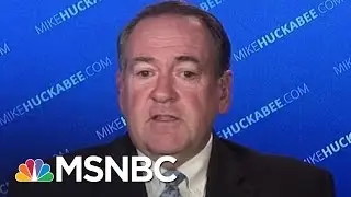 Mike Huckabee: David Duke, The KKK Are Abominable | Morning Joe | MSNBC