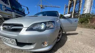 Результат бомба | Дешевое восстановление фар на Subaru Legacy B4, полировка фар в ручную