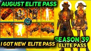 Season 39 Elite Pass OF FreeFire 🔥||August Elite Pass FreeFire🔥||Next Elite Pass Free Fire 2021✔️