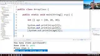 Java Array Tutorial for Beginners using Eclipse
