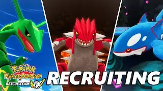 How to Recruit Kyogre, Groudon, and Rayquaza in Pokemon Mystery Dungeon: Rescue Team DX