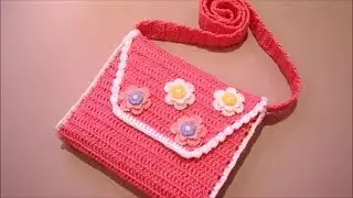 Детская сумочка крючком.Часть №3
