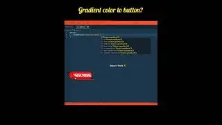 how to add gradient color to button in html CSS