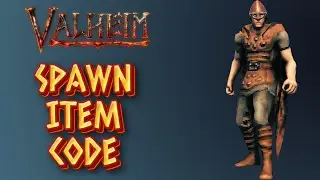 Valheim spawn item CODES