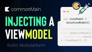 ViewModel + Koin in a commonMain  -  Compose Multiplatform