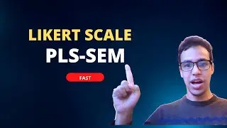 Partial least square structural equation modeling of Likert scale on smartPLS 4