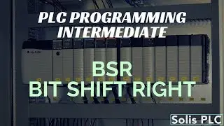 PLC Programming BSR Instruction - Bit Shift Right Register Ladder Logic RSLogix Studio 5000 Example