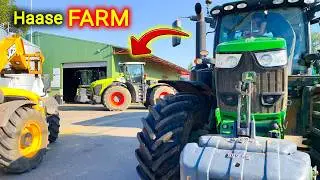3 x Bergmann on one field 👉 Spreading manure on a grand scale 👉 HAASE FARM