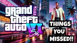 Grand Theft Auto 6 Trailer - Easter Egg Breakdown! (GTA 6)