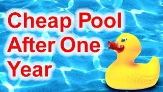 Cheap Above Ground Pool After 1 Year - Summer Waves Elite Swimming Pools Review
