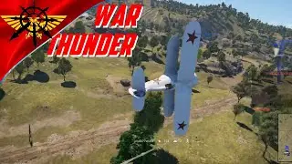 4 фрага 4/50 кг бомбами Лучший бой на И 153 «чайка» War Thunder
