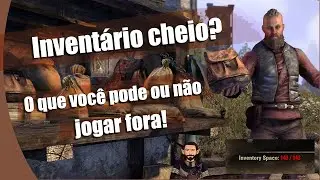 Inventário cheio? O que você pode ou não jogar fora?