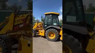 Как вам экскаватор погрузчик Sinomach?