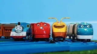 Huge TOMY Plarail Train Layout | Chuggington Thomas & Friends Motorized Toy Trains