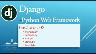 2 - Django Explained: How manage.py, settings.py, urls.py, views.py & HTML Work Together