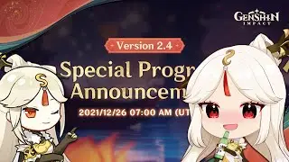 Genshin Impact 2.4 Livestream India