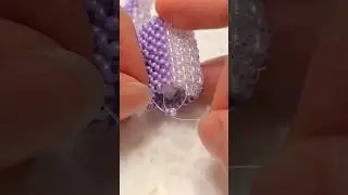 новая фигурка из бисера 🤗💜 