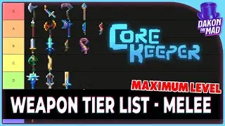 Core Keeper EA | Melee Weapon Tier List - Max Level