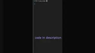 Create 'D' patten using Python 