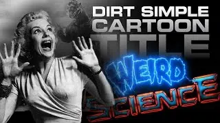 Dirt Simple Cartoon-Like Title in After Effects