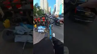 BMX Riding on Trucks in Traffic #bmx #nyc