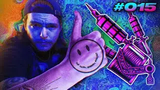 Tattooing my logo LIVE on camera during a podcast recording! | The Happy Robbery Podcast