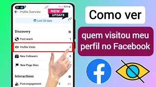 Como ver quem visitou meu perfil do Facebook 2024 ||  Visitas de perfil no Facebook