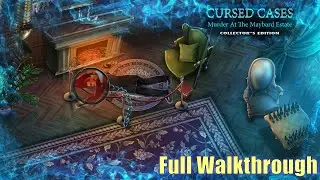 Lets Play - Cursed Cases - Murder at the Maybard Estate - Full Walkthrough