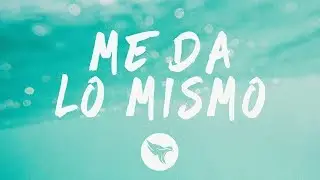 J Alvarez ft. El Alfa - Me Da Lo Mismo (Letra / Lyrics)