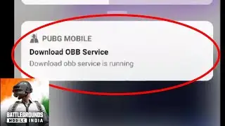 obb service is running | bgmi obb service running | bgmi download obb service is running Problem