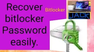 Recover bitlocker password through bitlocker recovery  key ?