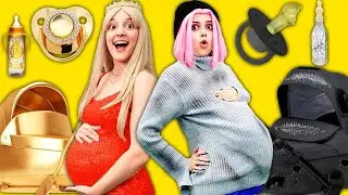 СУПЕРБОГАТАЯ беременная VS БЕДНАЯ беременная !