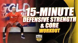 10-Minute Defensive Strength & Core Full Basketball Workout