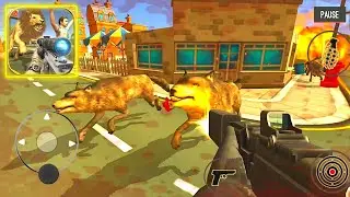 Wild Zoo Animals Hunting City #4 (WOLVES!) | Android Gameplay